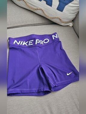Nike Pro Women's Purple Training Shorts